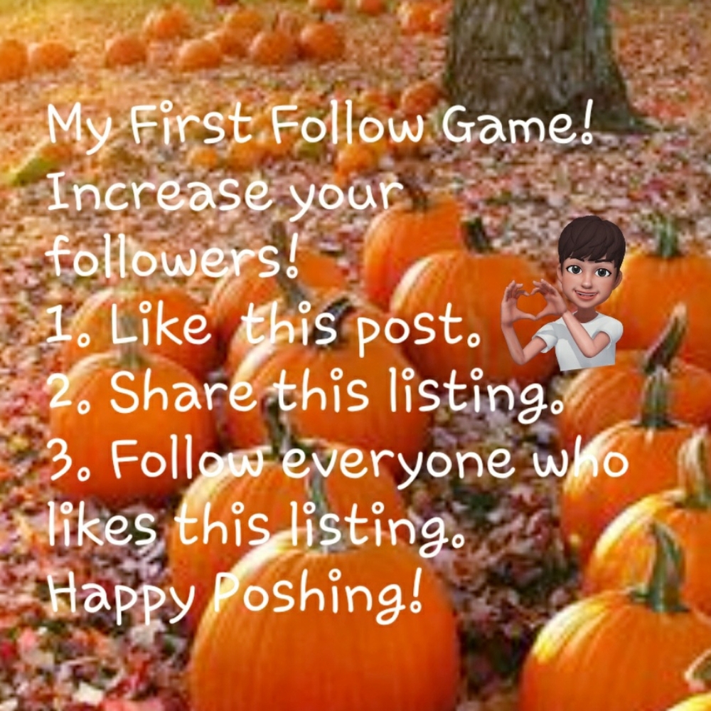 🤓My first follow game!Grow your followers with me - Picture 1 of 1